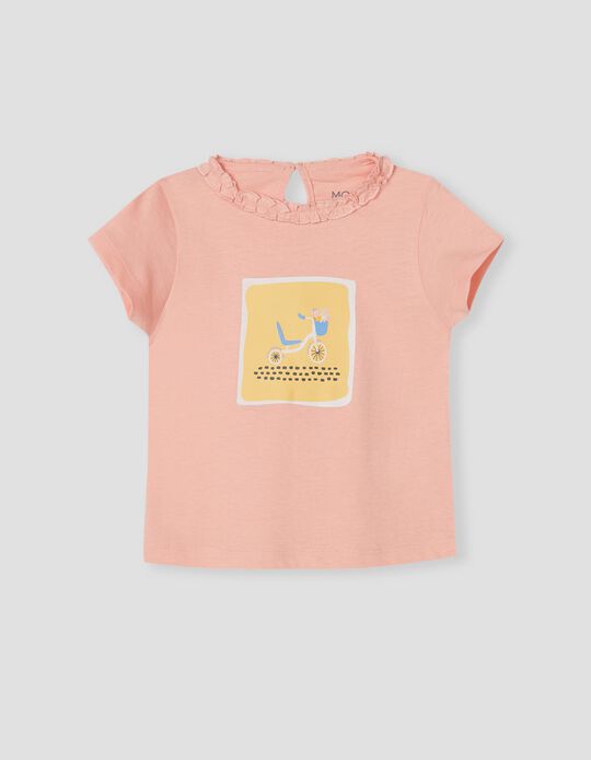 T-Shirt, Baby Girls, Pink