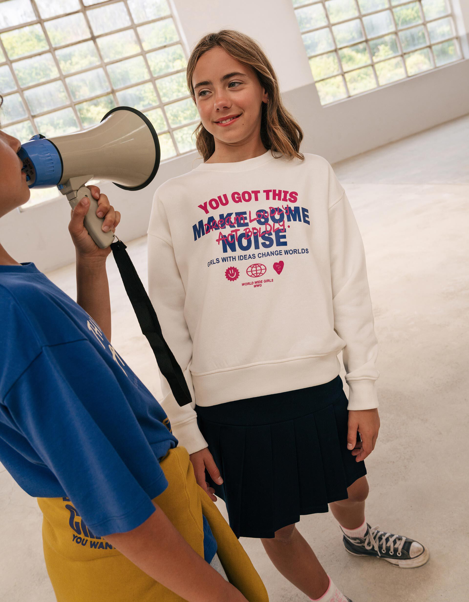 Comprar Online Sweatshirt De Felpa, Menina, Branco