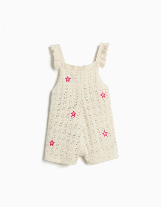 Comprar Online Jardineiras Crochet, Menina, Cru