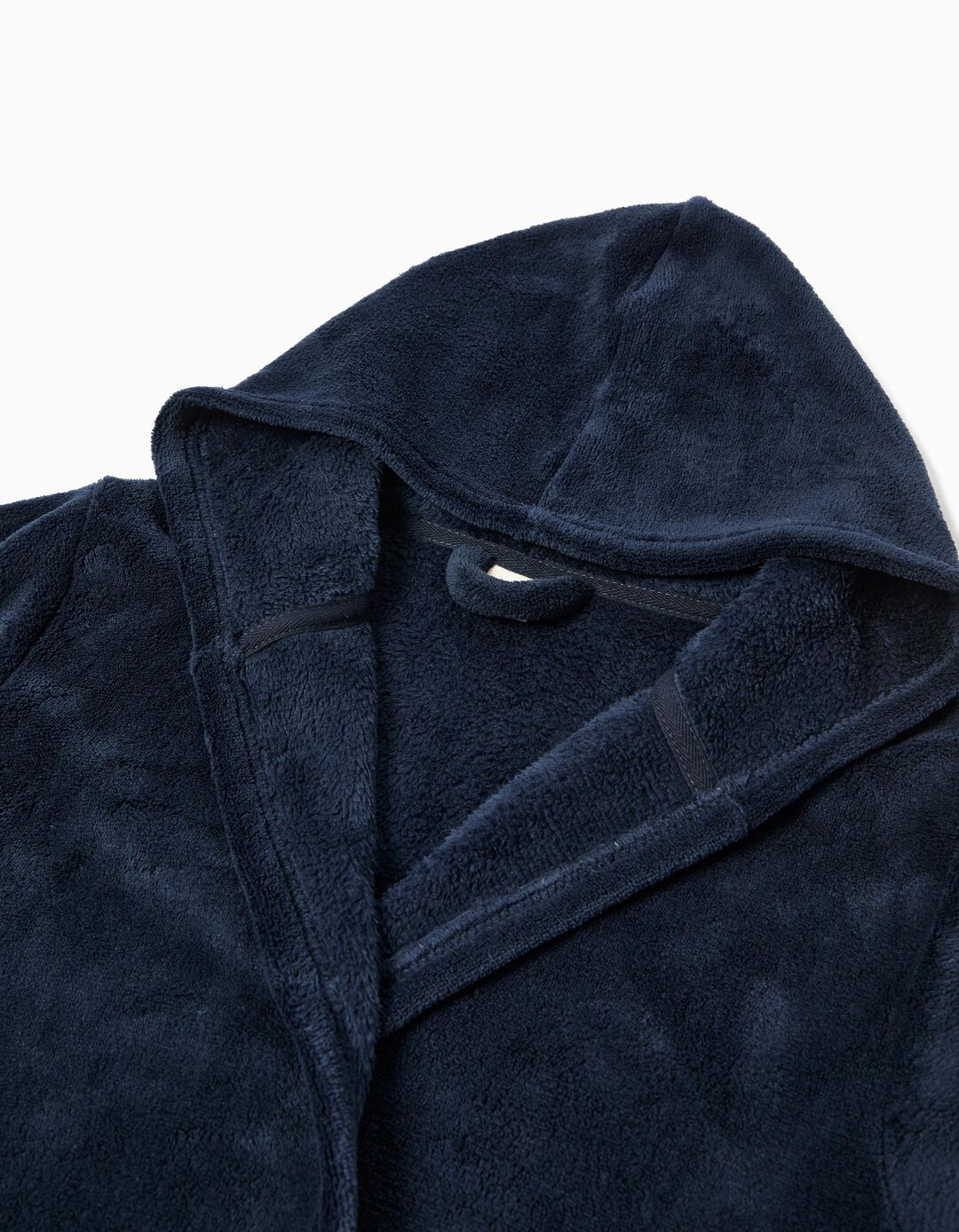 Robe com Capuz, Menino, Azul Escuro