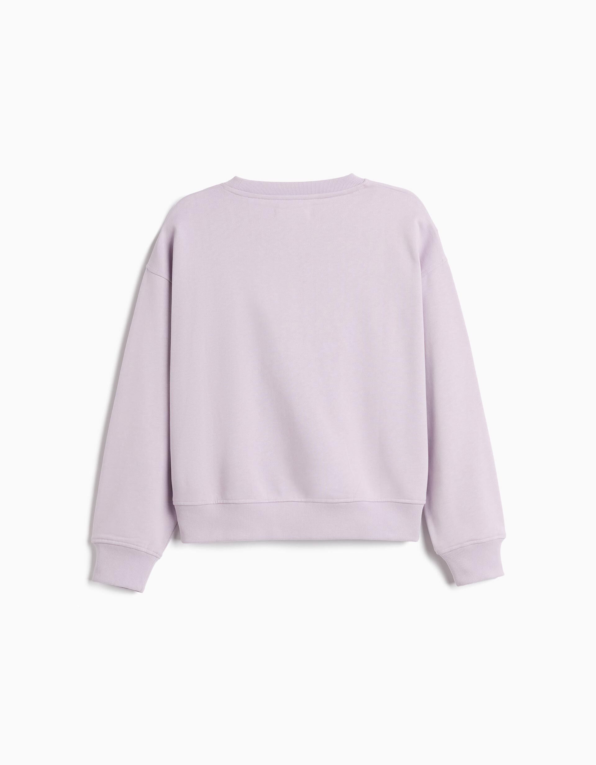 Comprar Online Sweatshirt De Felpa, Menina, Lil&aacute;s Escuro