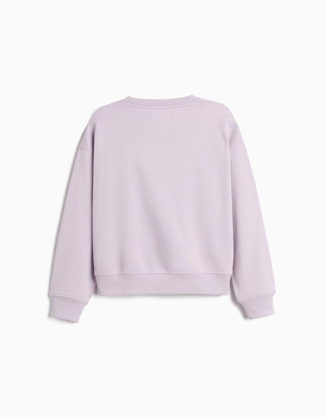 Sweatshirt De Felpa, Menina, Lil&aacute;s Escuro