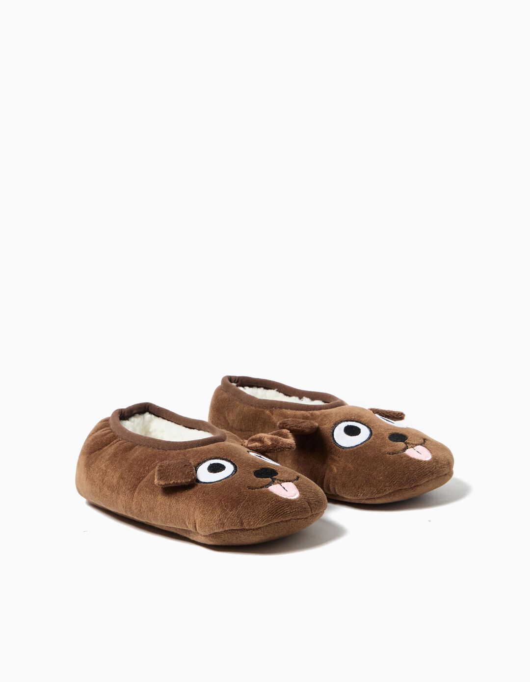 Pantufas, Menino, Castanho