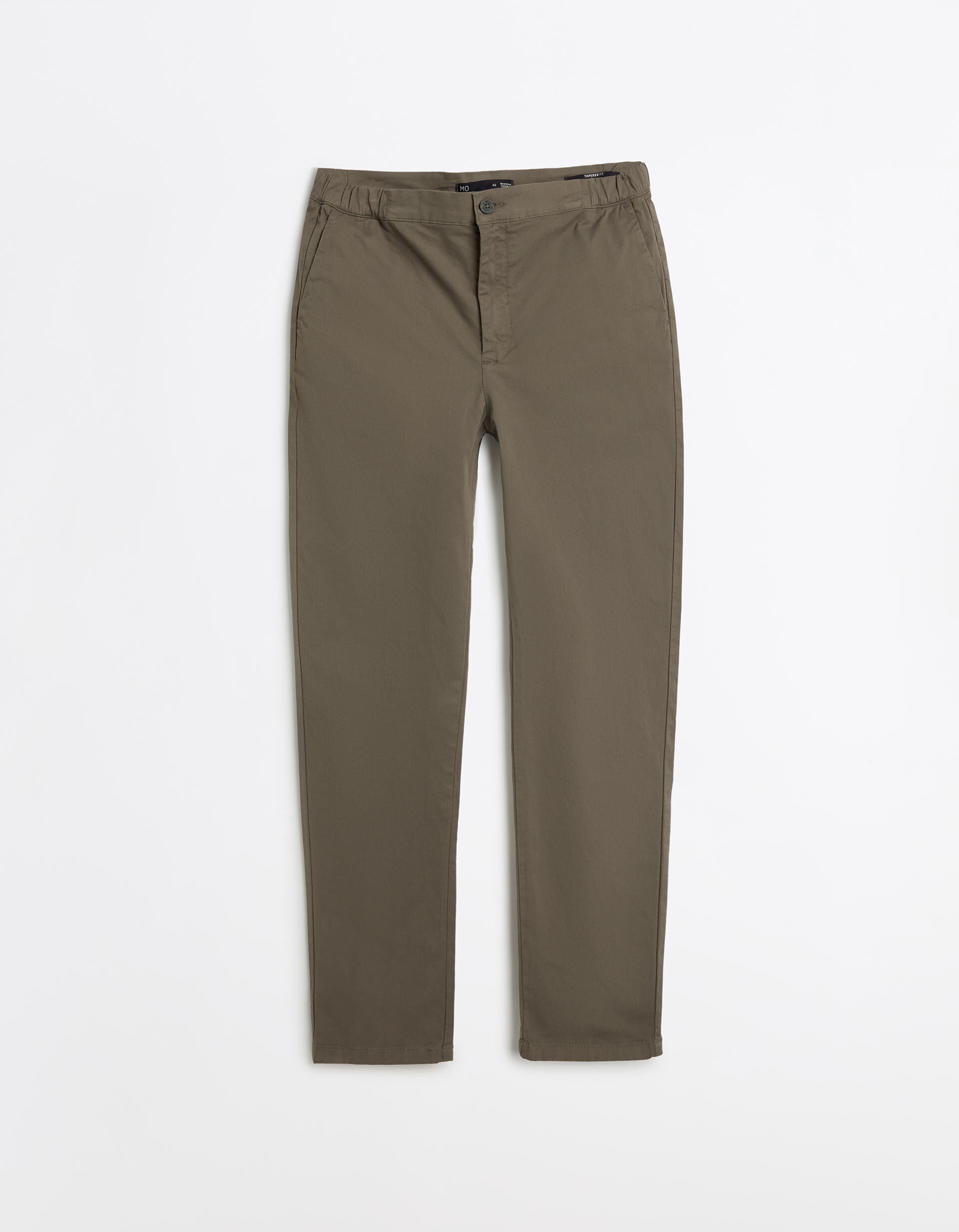 Comprar Online Cal&ccedil;as 'Tapered Fit', Homem, Verde Escuro