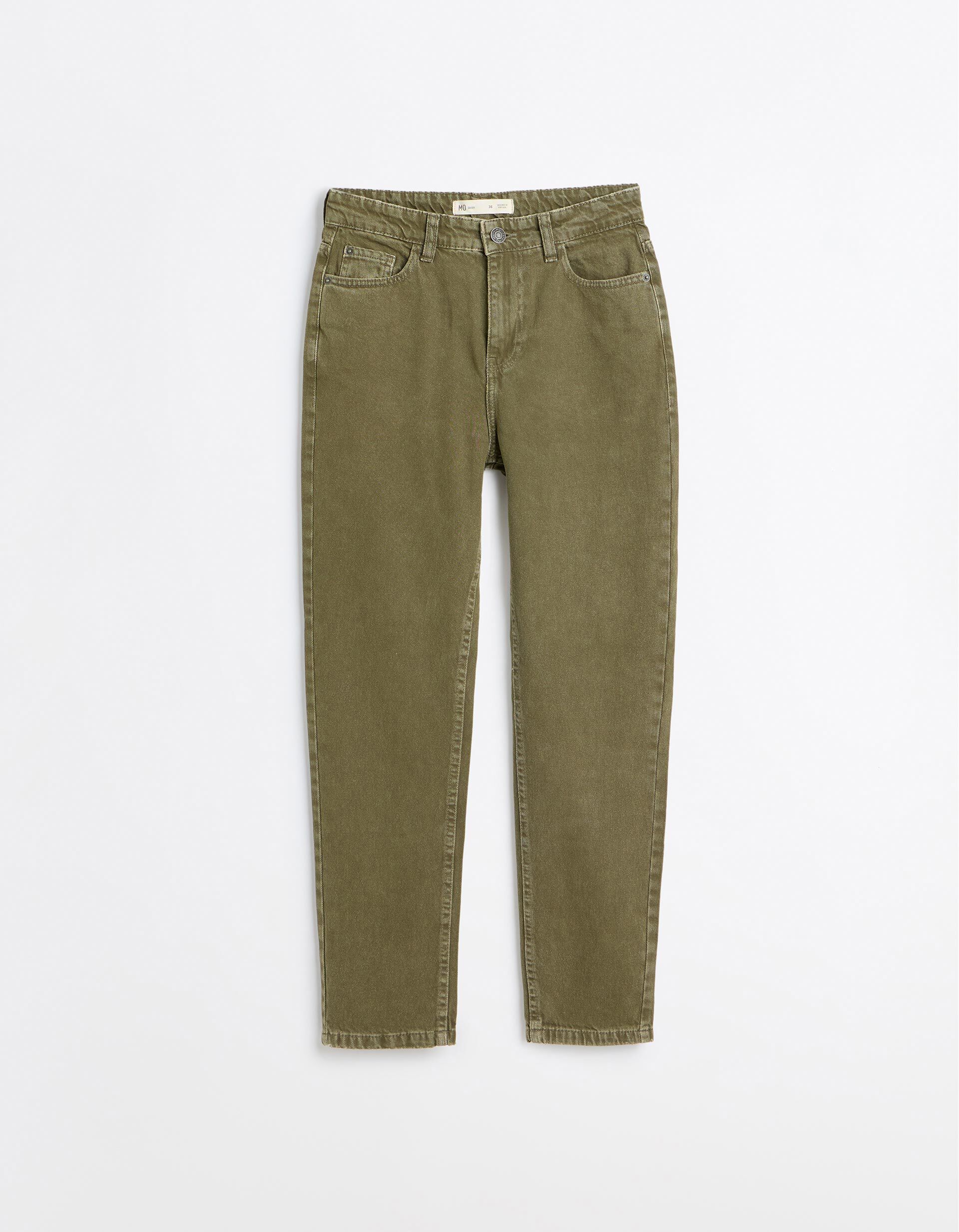 Comprar Online Cal&ccedil;as De Ganga Mom Fit, Mulher, Verde Escuro