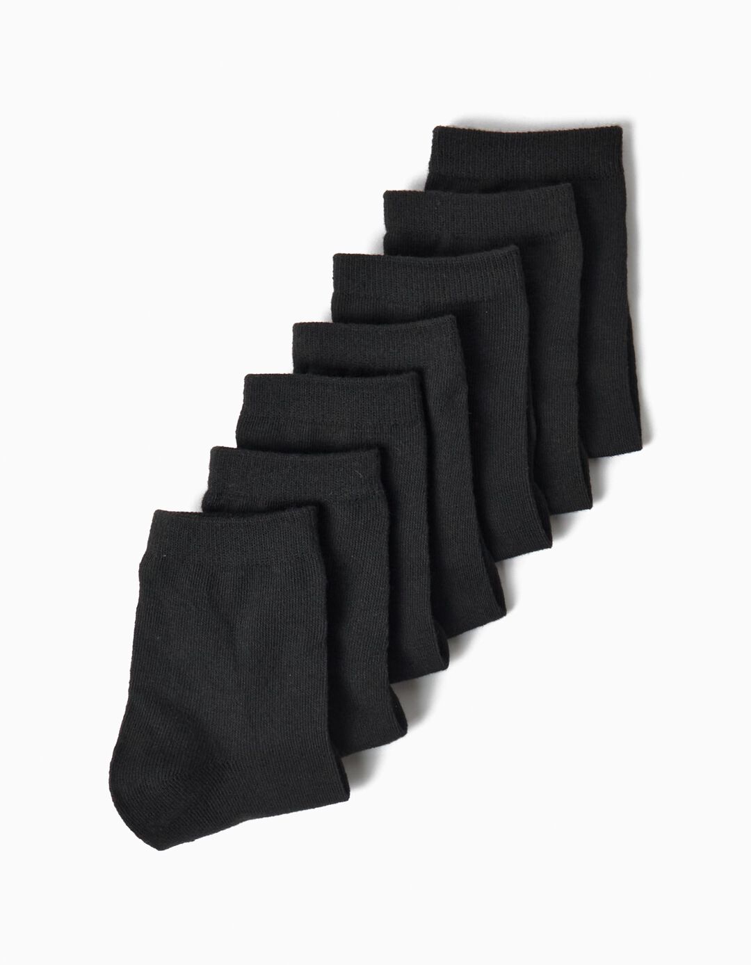 Pack 7 Pares De Meias, Menino, Preto