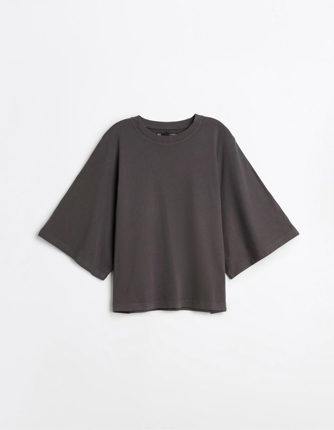 T-shirt, Mulher, Cinzento Escuro