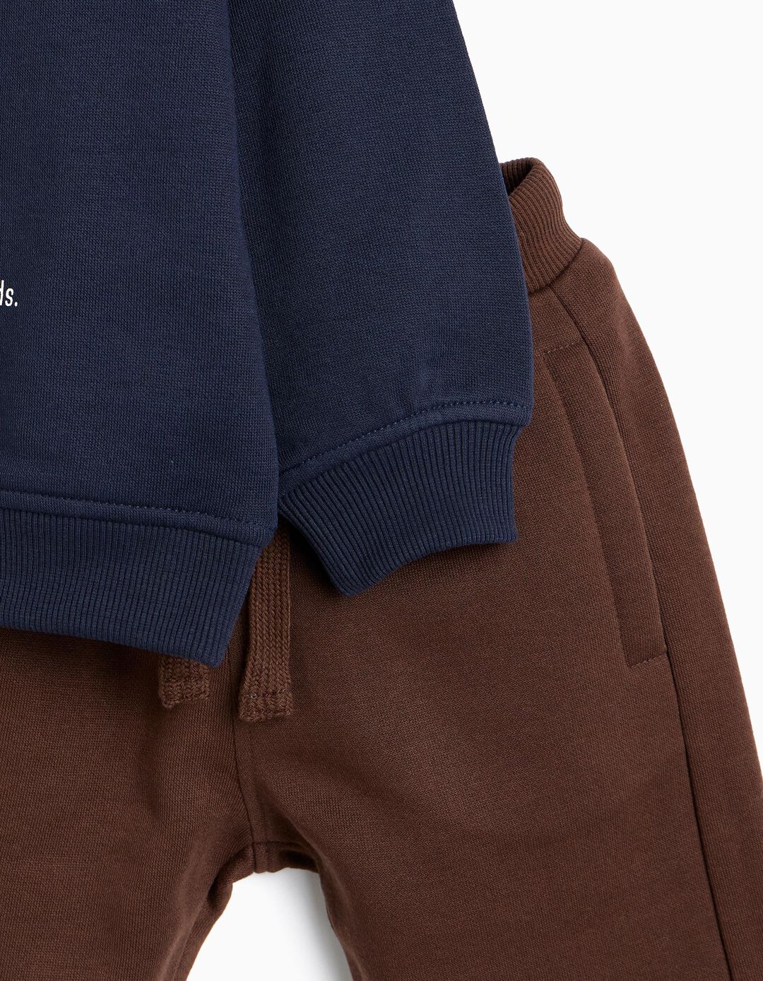 Conjunto De Jogging, Menino, Azul Escuro