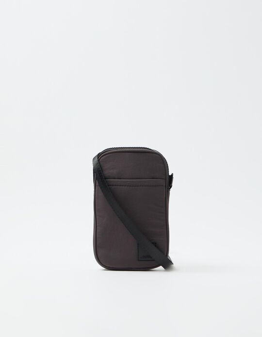 Comprar Online Bolsa para Telem&oacute;vel, Homem, Cinzento Escuro