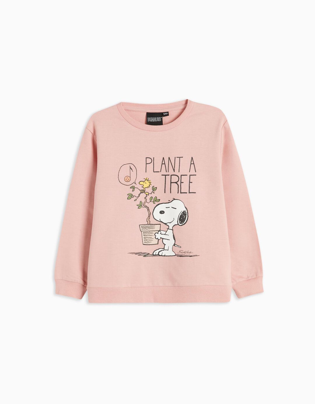 Sweatshirt 'Snoopy', Menina, Rosa Claro