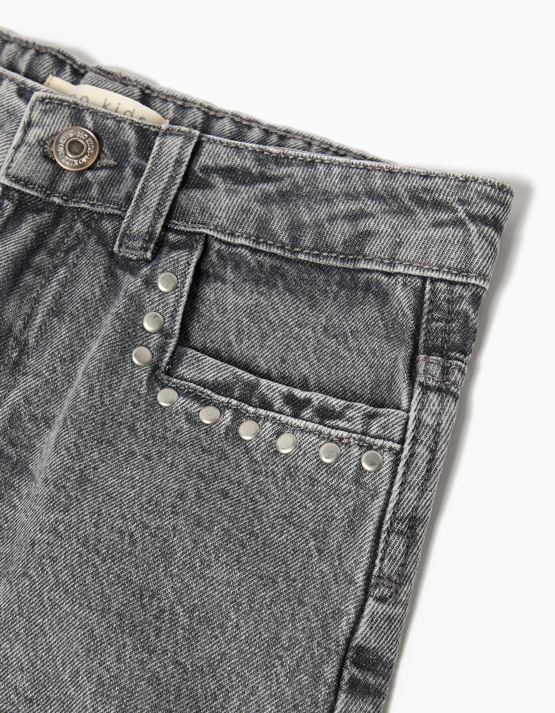 Comprar Online Saia de Ganga, Menina, Cinzento 