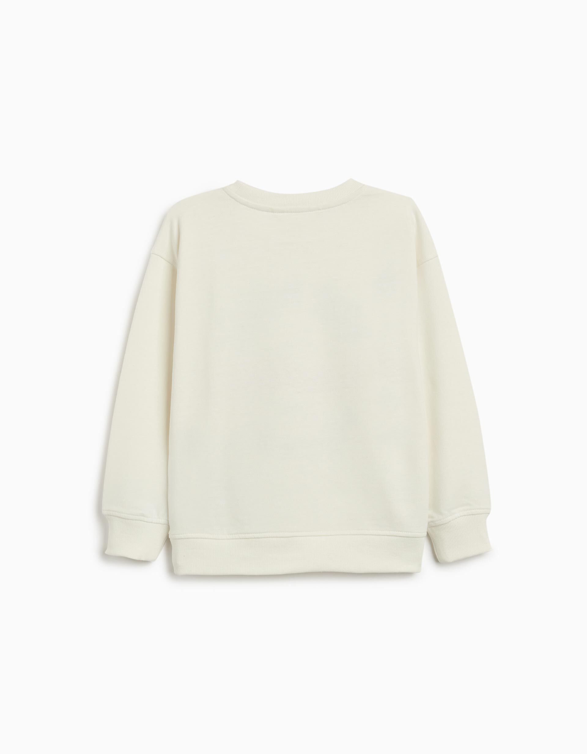 Comprar Online Sweatshirt de Felpa, Menino, Branco