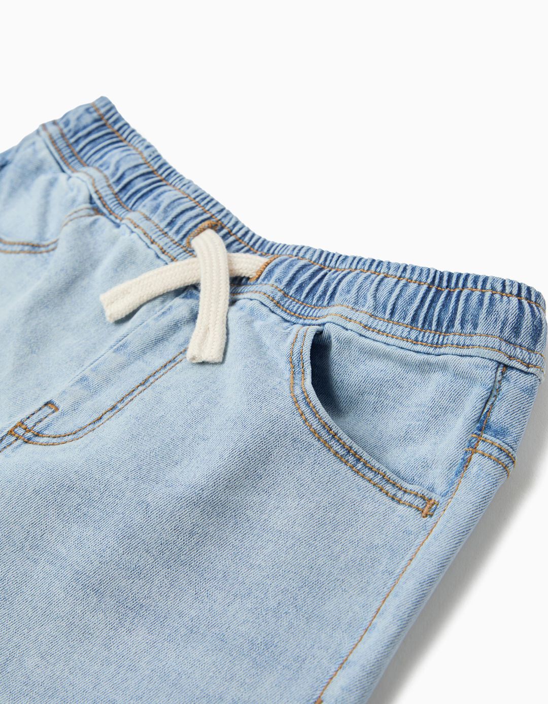 Cal&ccedil;&otilde;es de Ganga, Menino, Azul Claro