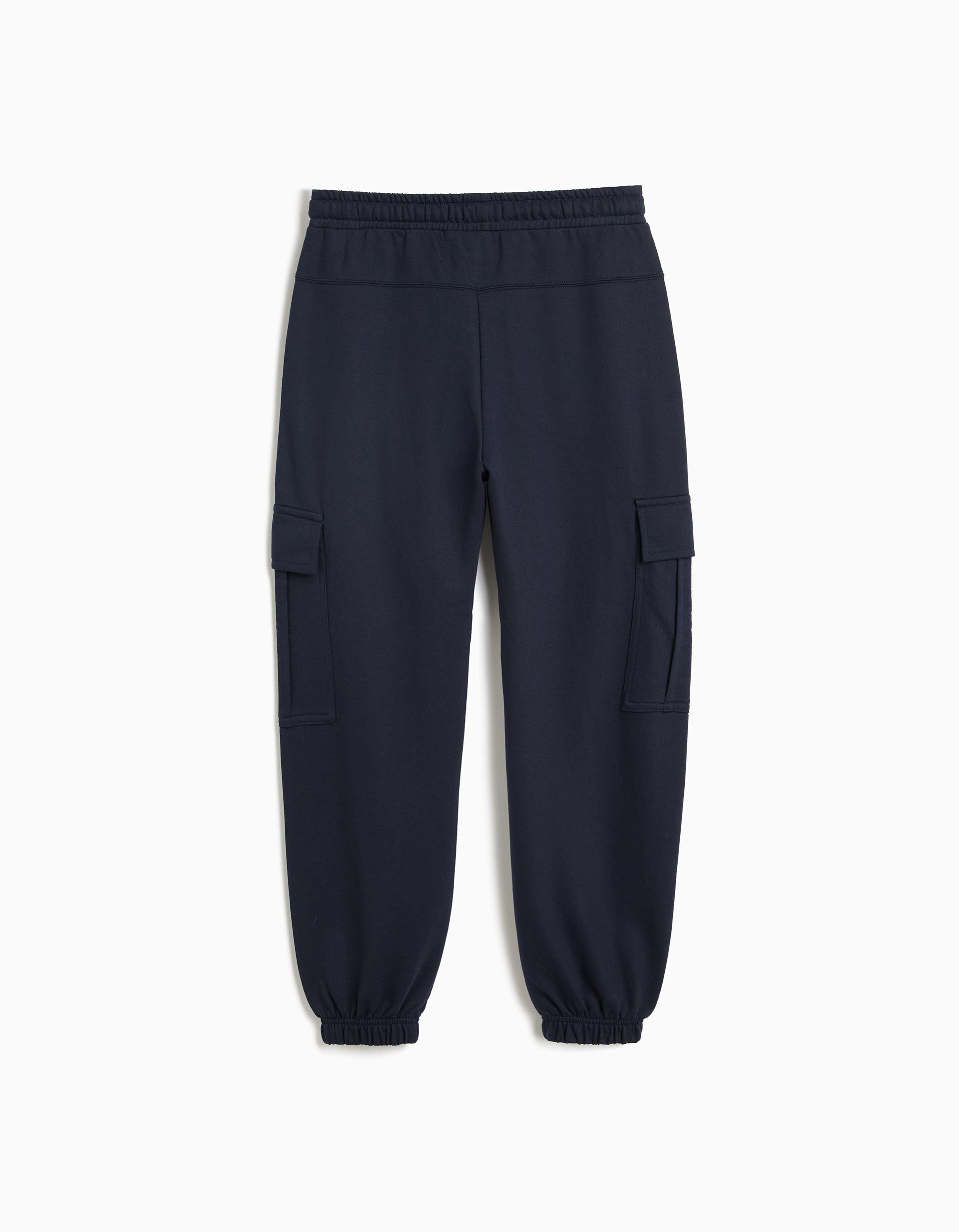 Comprar Online Cal&ccedil;as Jogger Em Felpa, Menino, Azul Escuro