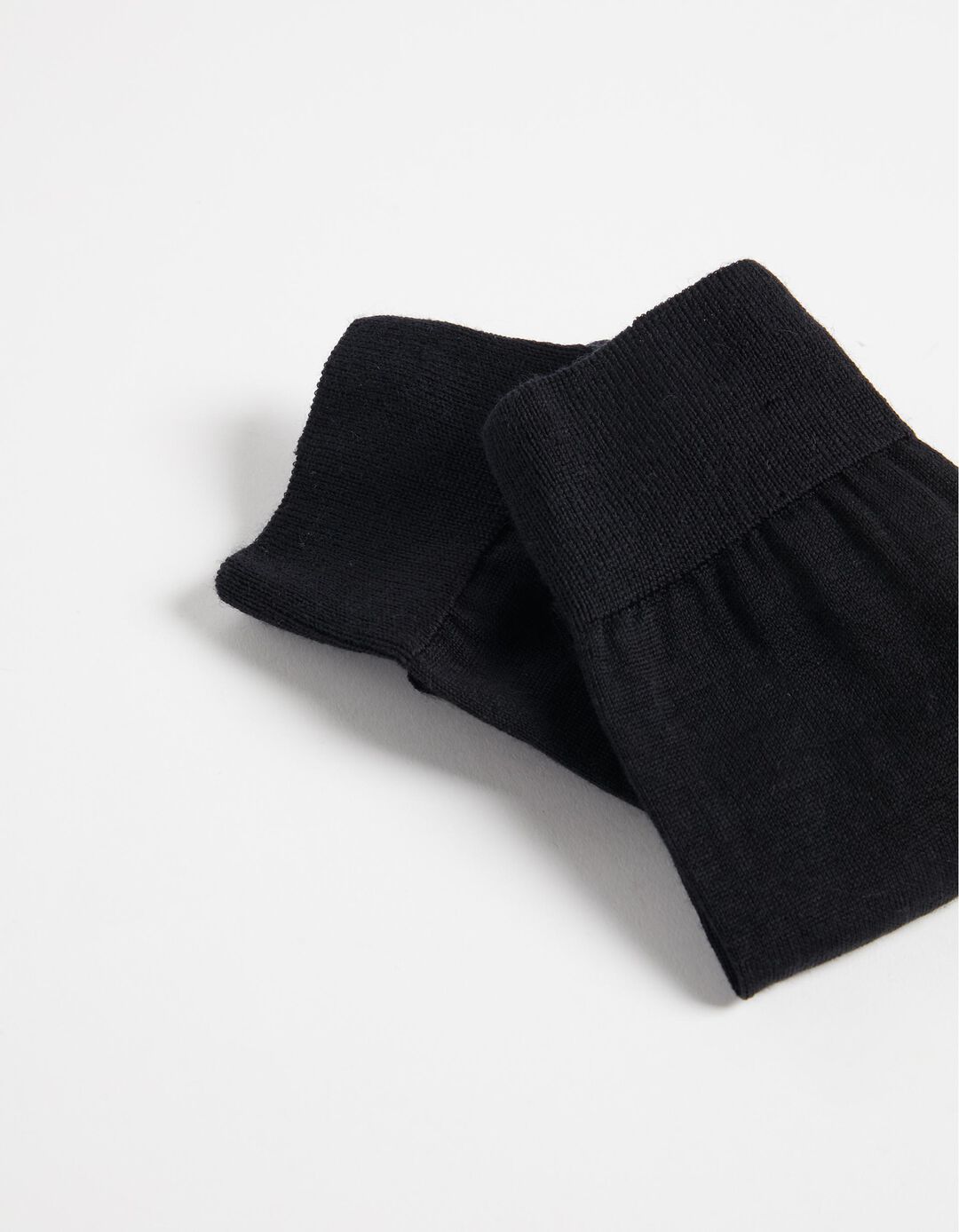 Wool Socks, Men, Black