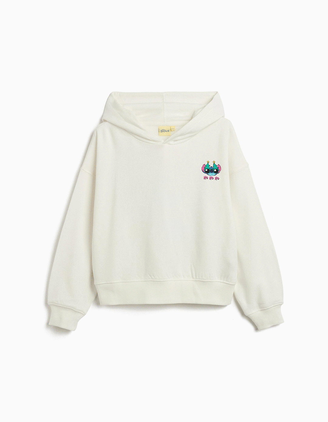Sweatshirt Capuz 'Stitch' ©Disney, Menina, Branco