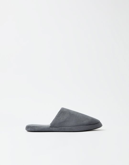 Comprar Online Chinelos de Quarto, Homem, Cinzento