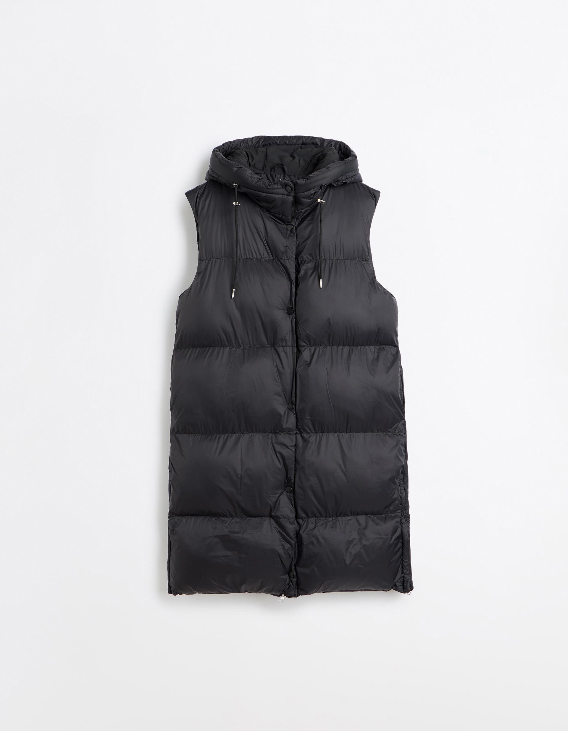 Comprar Online Colete Acolchoado Com Capuz, Mulher, Preto