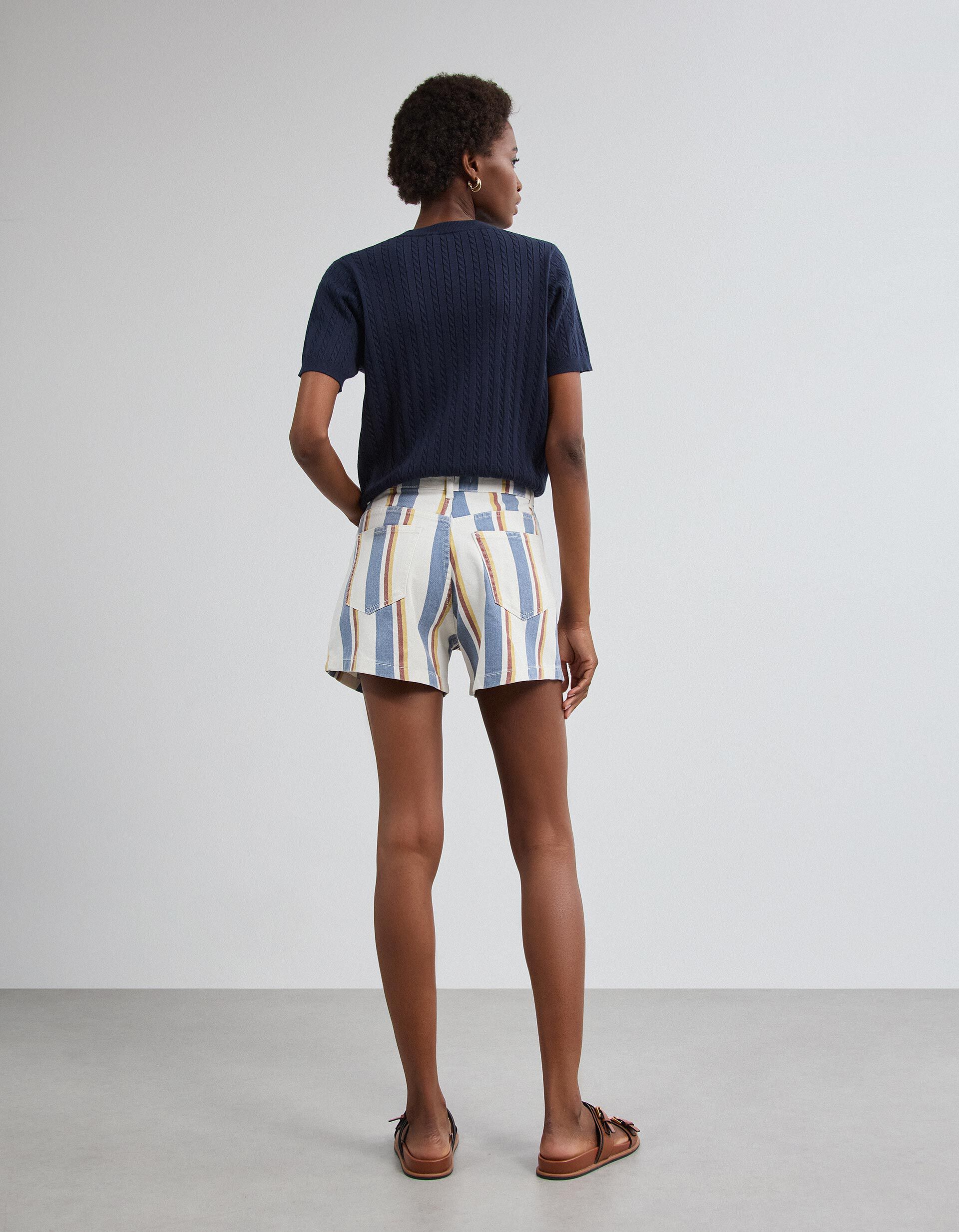 Comprar Online Cal&ccedil;&otilde;es De Ganga &Agrave;s Riscas, Mulher, Azul