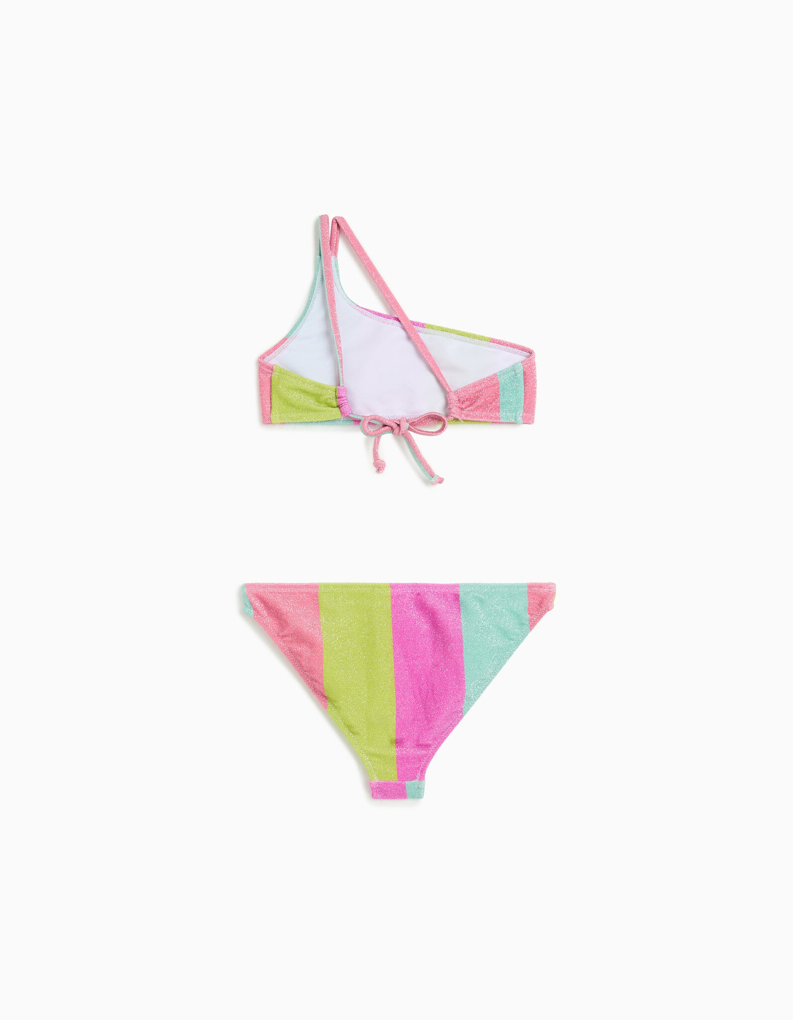 Comprar Online Biqu&iacute;ni Brilhante, Menina, Verde Claro
