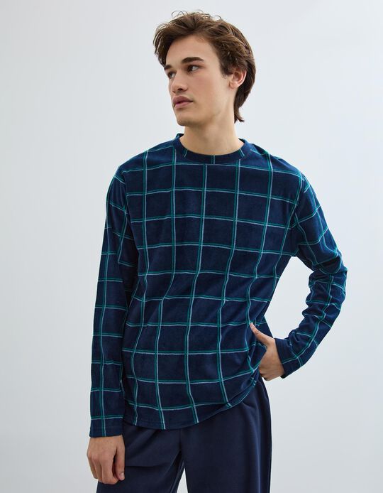 Comprar Online Pijama Polar, Homem, Azul Escuro