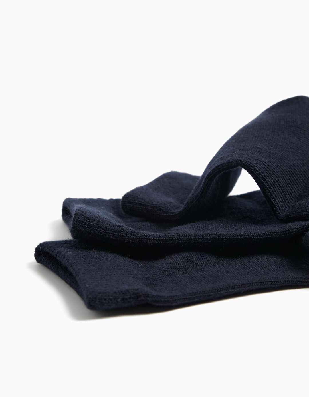 Pack 3 Pairs of Socks, Boy, Dark Blue