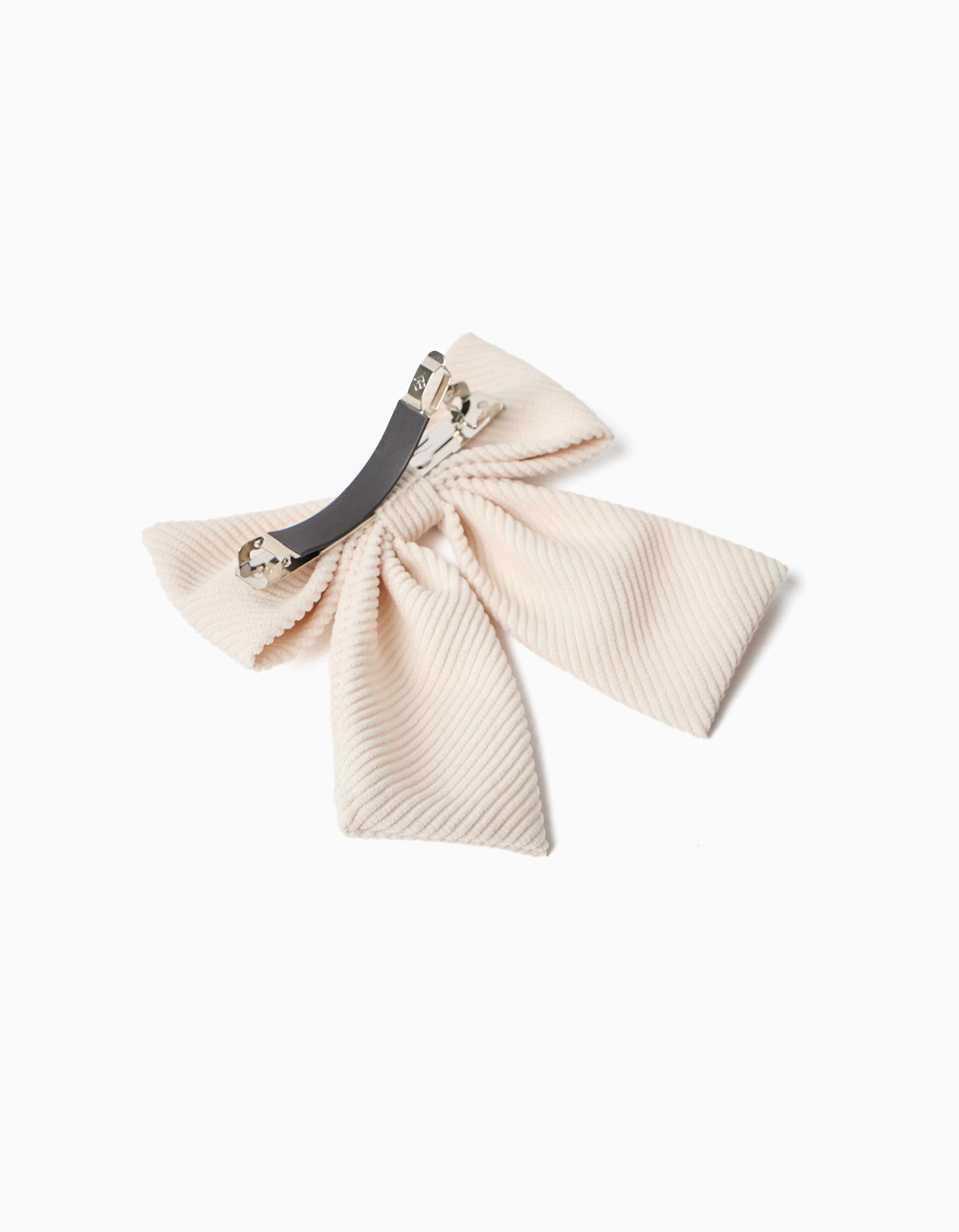 Comprar Online Gancho De Cabelo Com La&ccedil;o, Menina, Bege
