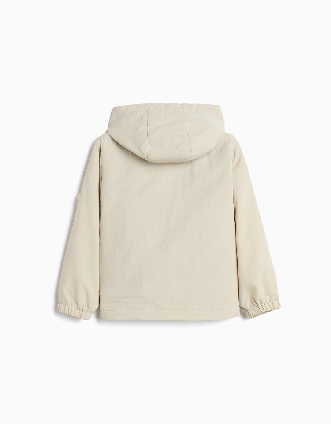 Parka Polar, Menino, Bege Claro