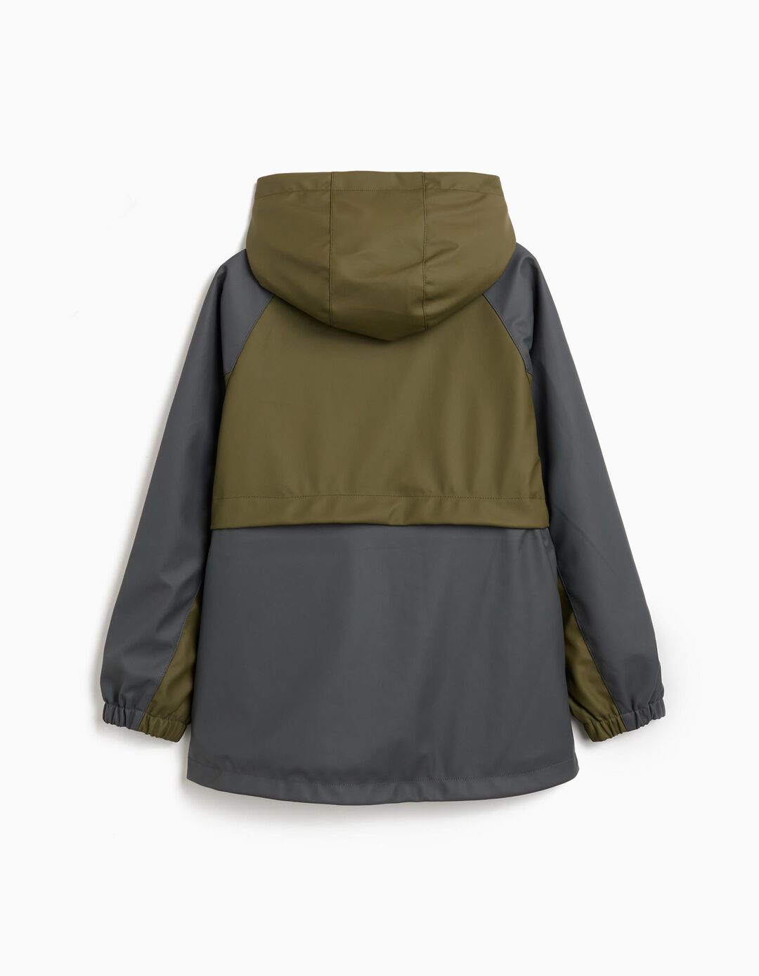 Parka com Capuz, Menino, Cinzento Escuro