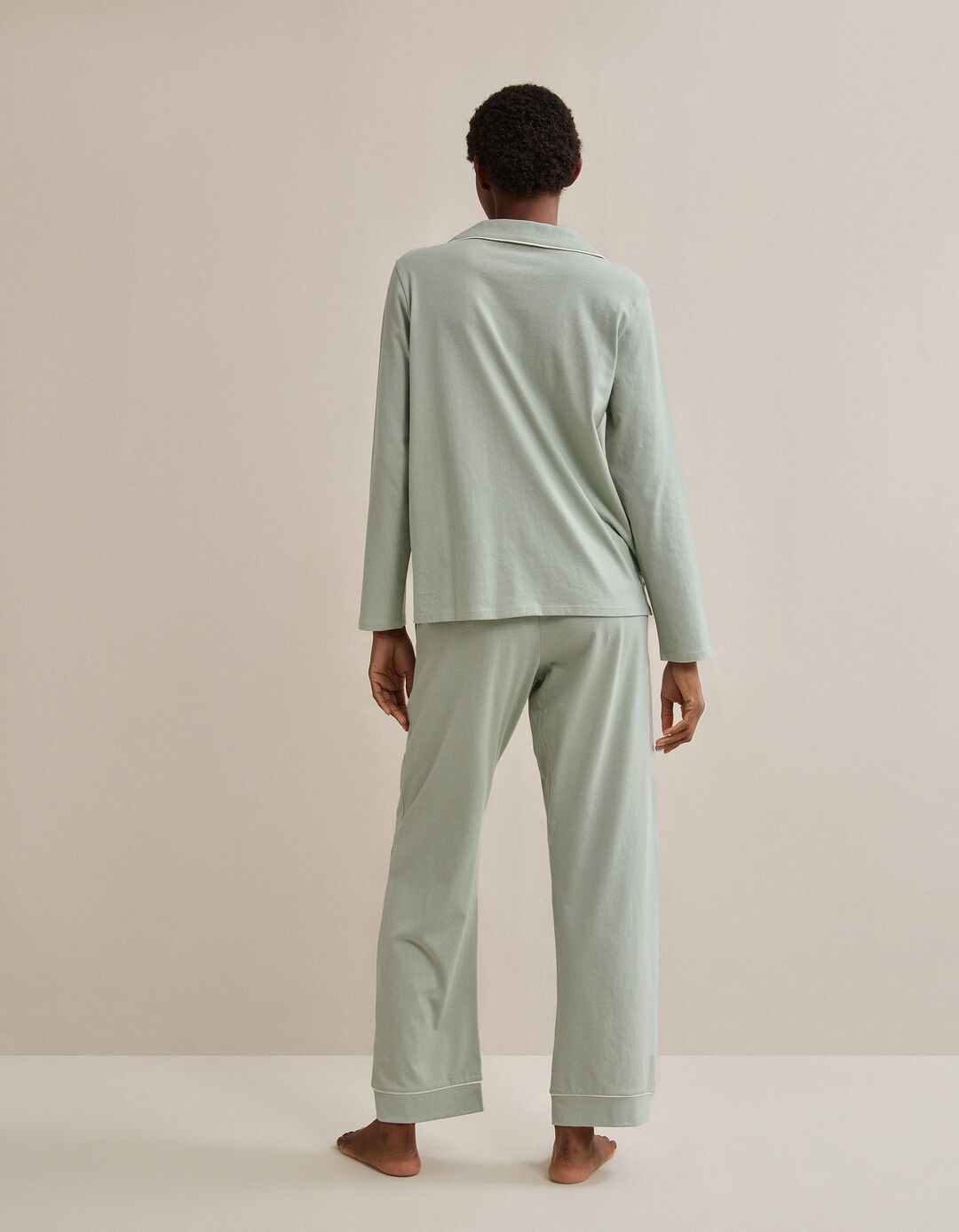 Pijama, Mulher, Verde Claro