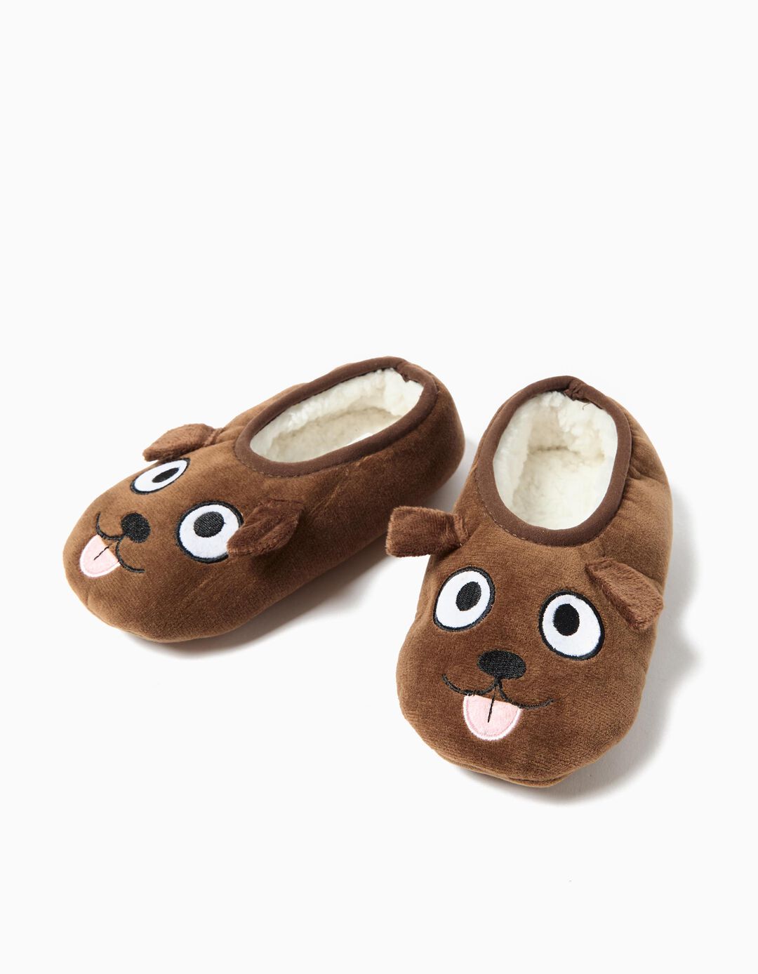 Pantufas, Menino, Castanho