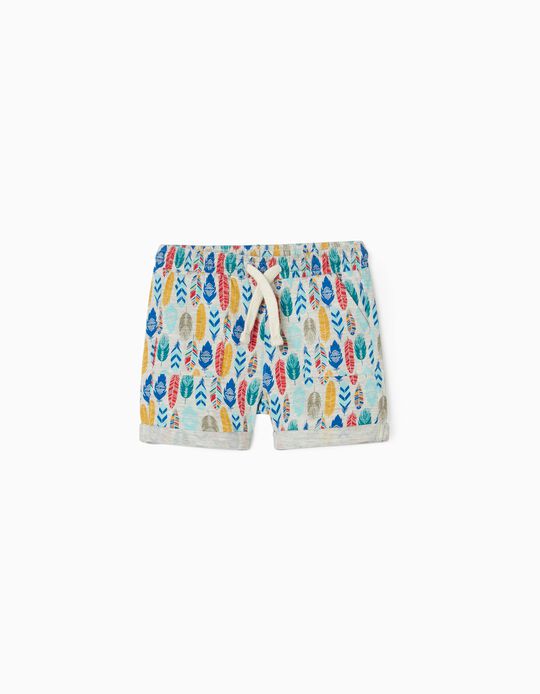 Shorts for Baby Boys 'Feathers', Multicoloured