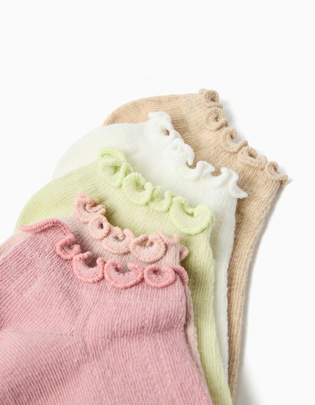 Pack 5 Pares de Meias, Menina, Multicor
