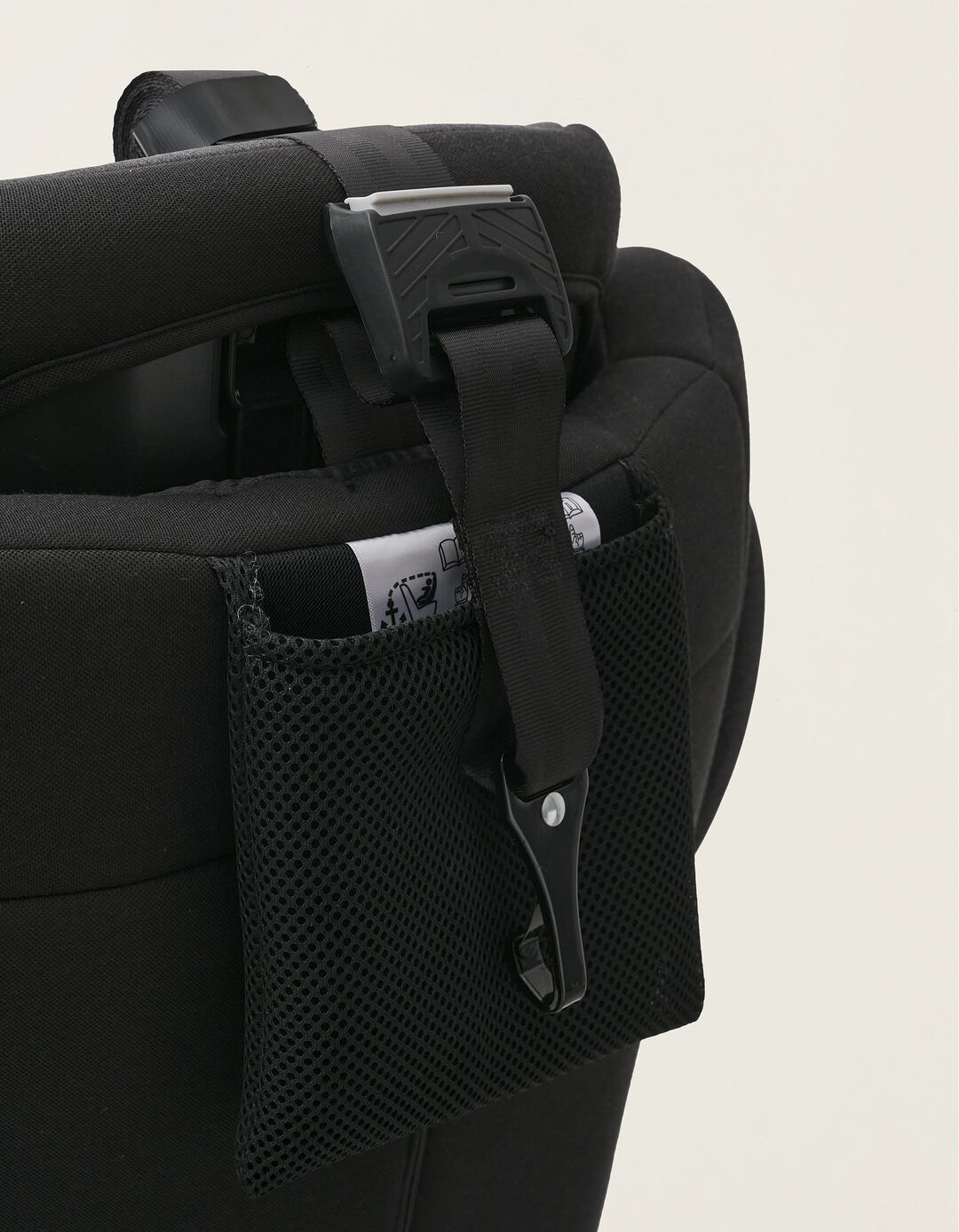 Cadeira Auto I-Size ZY Safe Premium com Isofix (76-150), Preto/Cinza