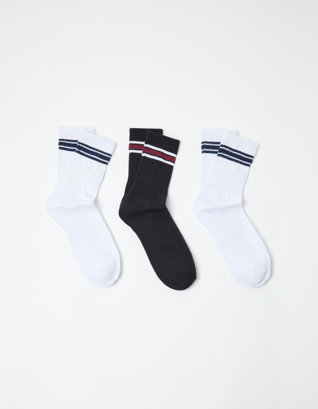 Pack 3 Pares de Meias, Homem, Branco