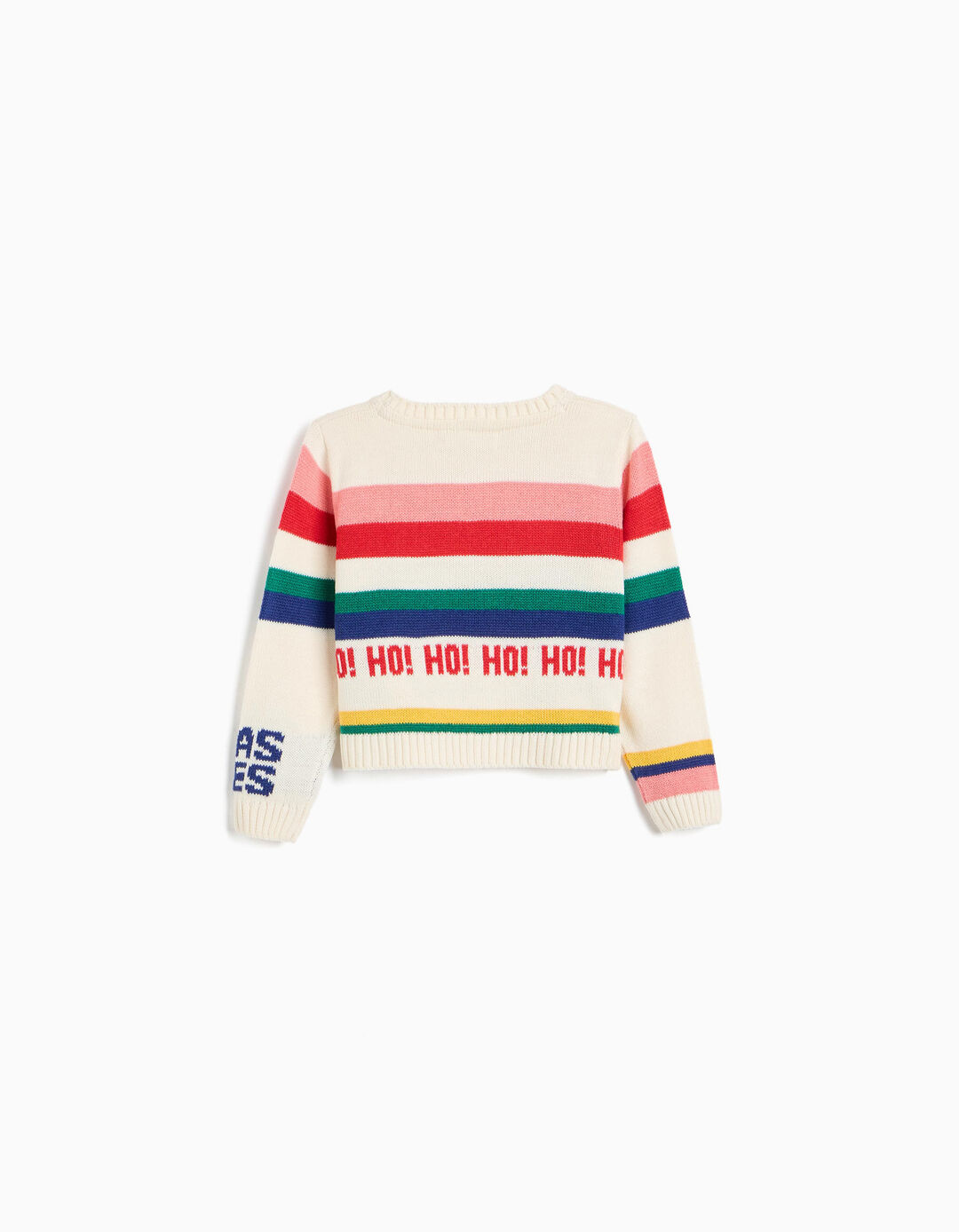 Camisola De Malha De Natal, Menina, Cru