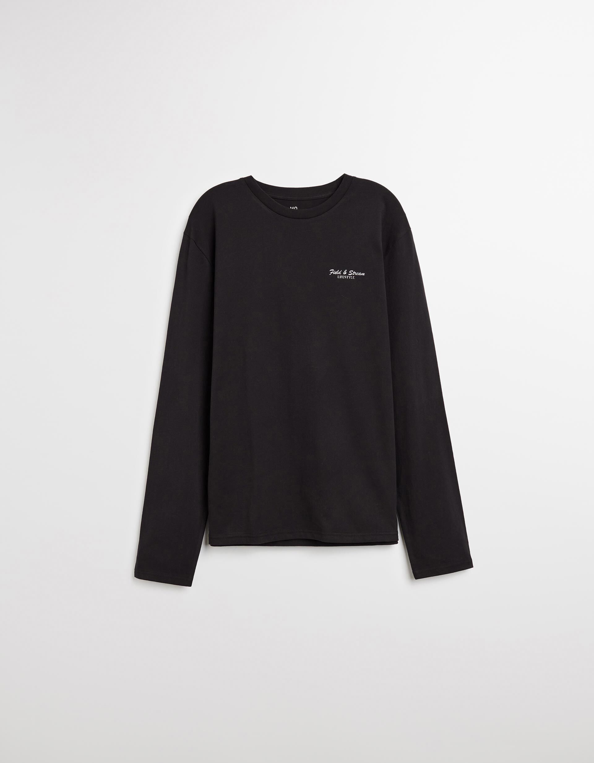 Comprar Online T-shirt Manga Comprida, Homem, Preto