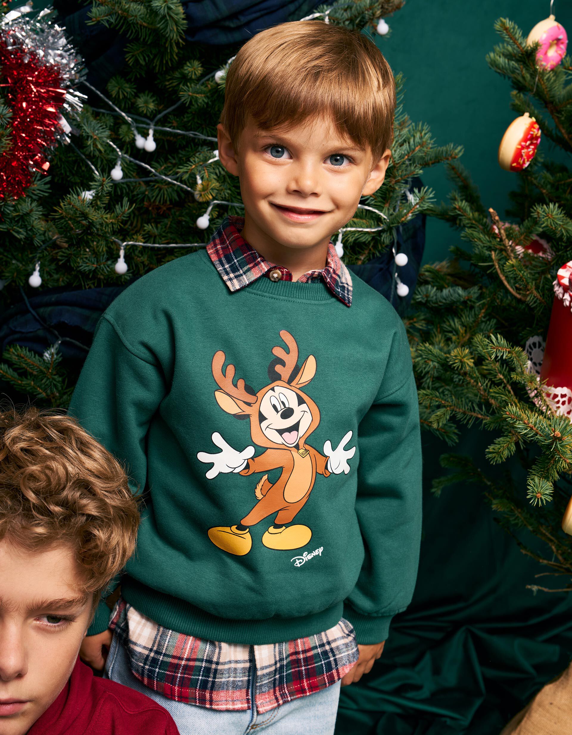 Sweatshirt Cardada 'Mickey' &copy;Disney, Menino, Verde