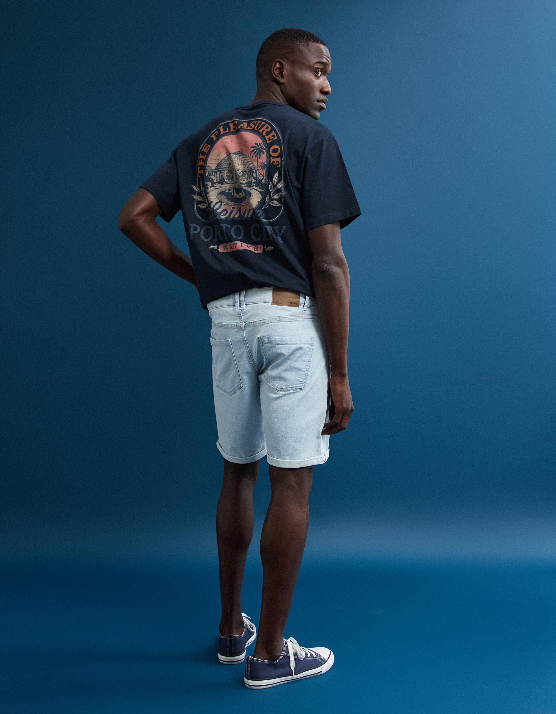 Comprar Online Cal&ccedil;&otilde;es de Ganga, Homem, Azul Claro