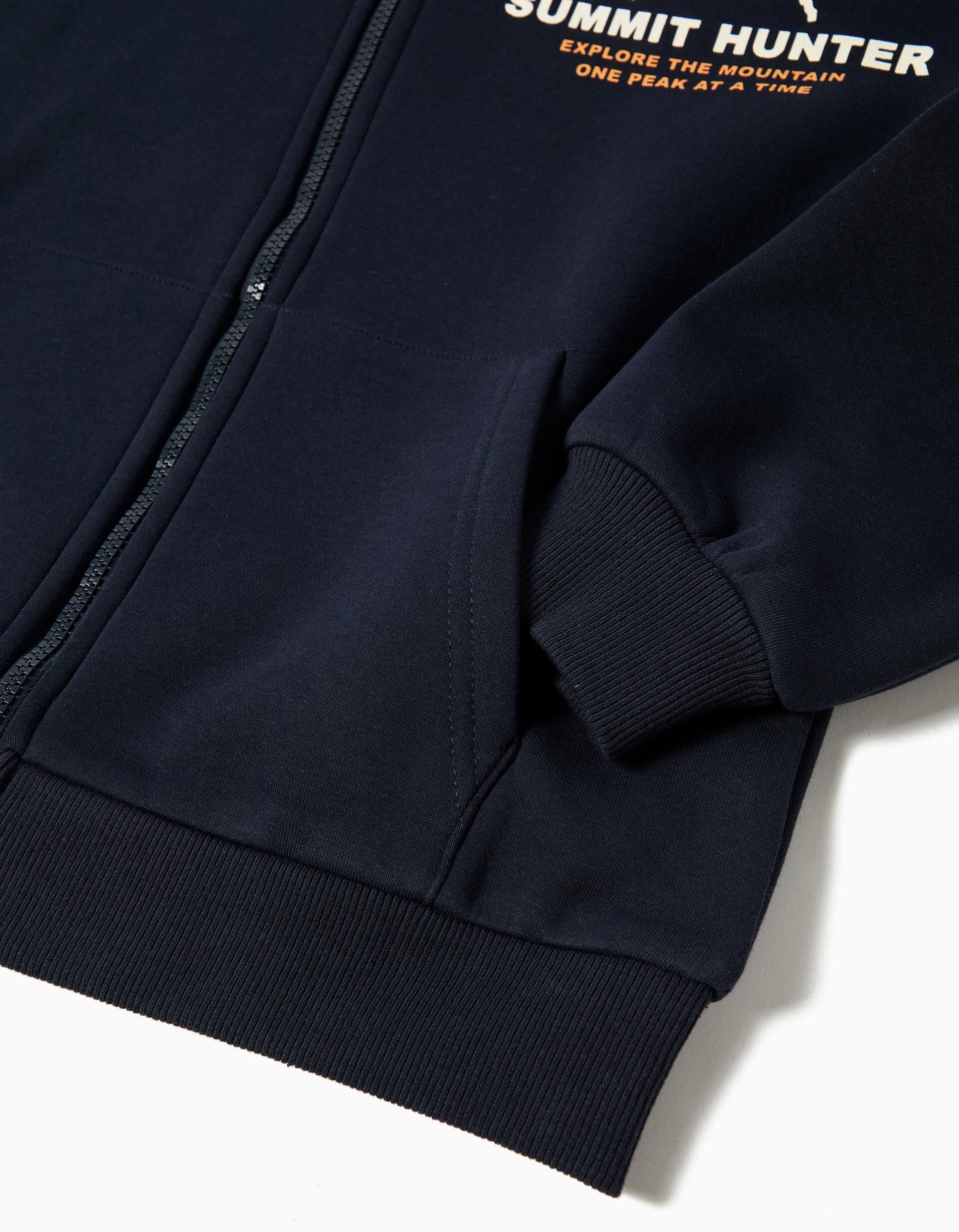 Comprar Online Casaco com Capuz, Menino, Azul Escuro