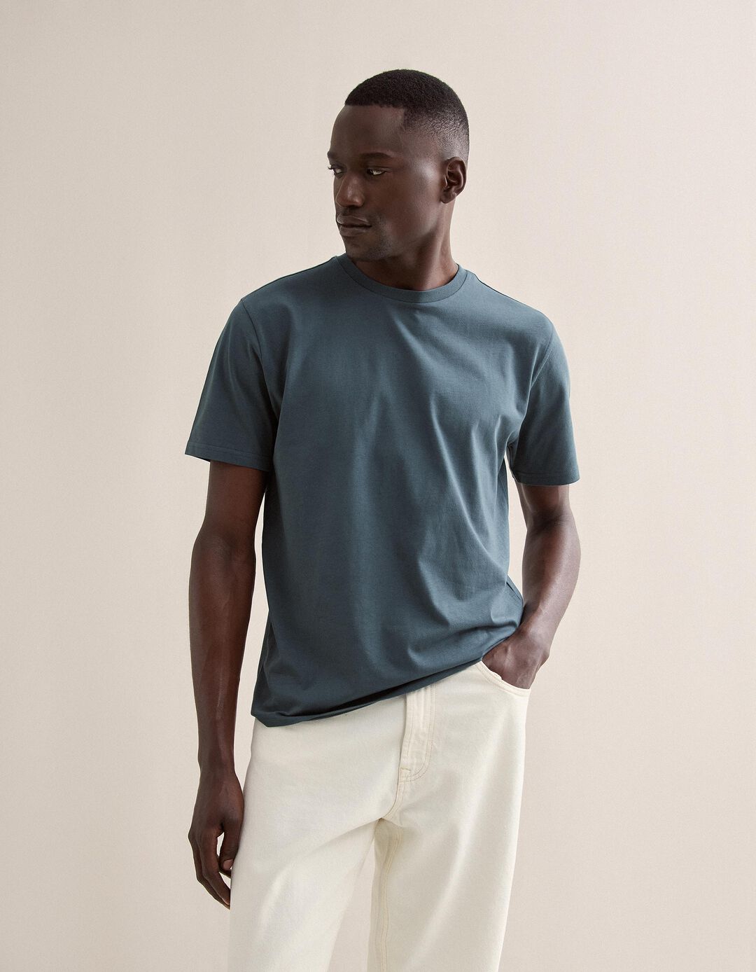 T-shirt, Homem, Azul