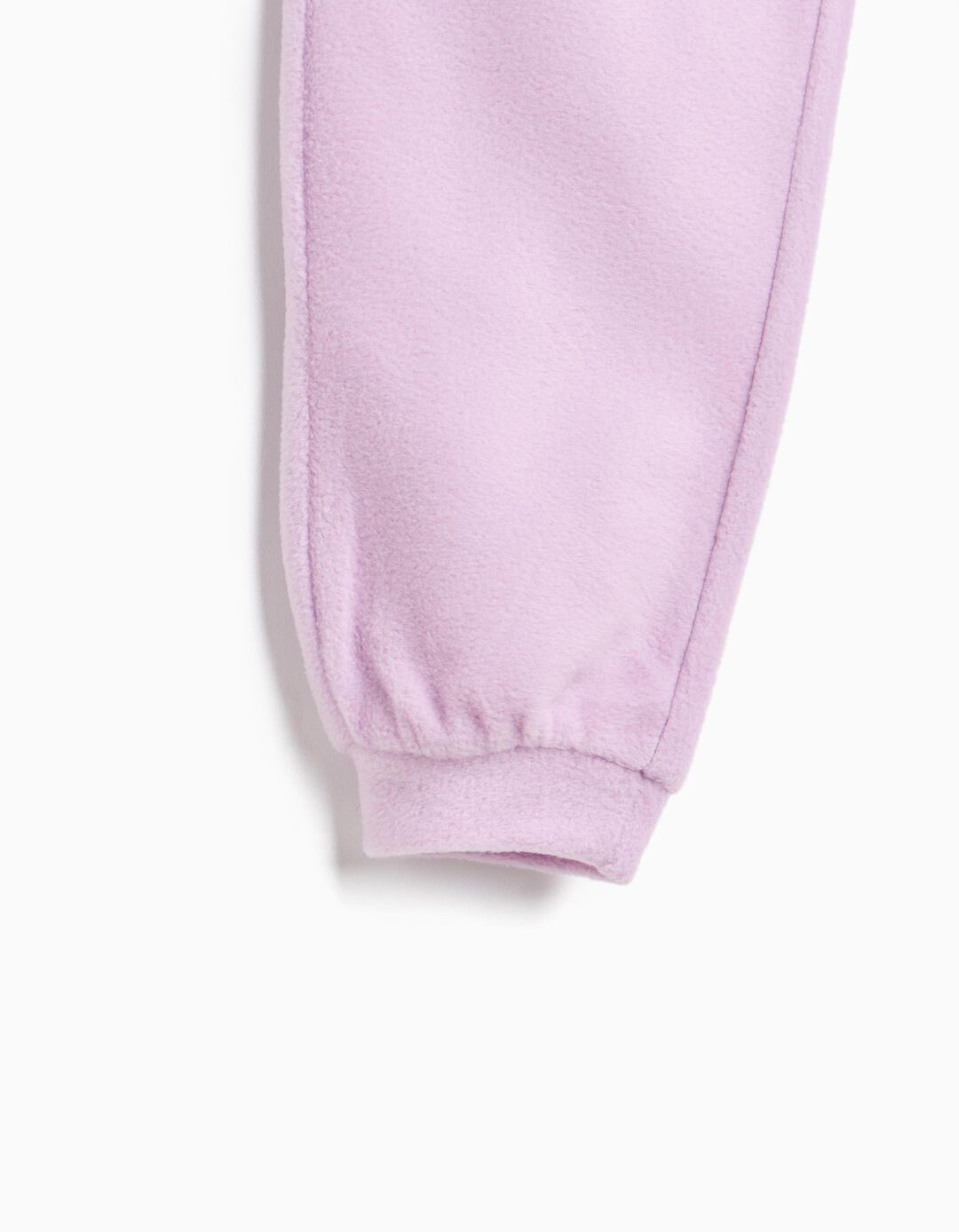 Pijama Polar Animal Print, Menina, Roxo