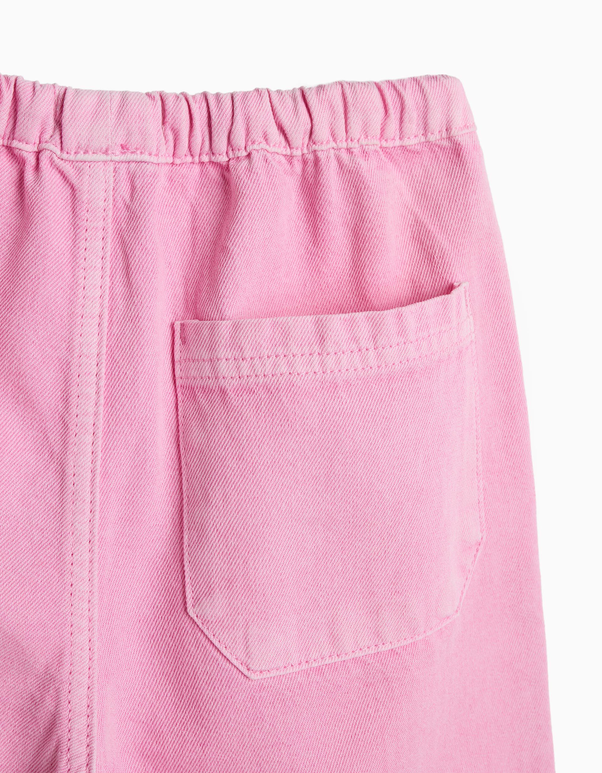 Comprar Online Cal&ccedil;as de Ganga 'Wide Leg', Menina, Rosa