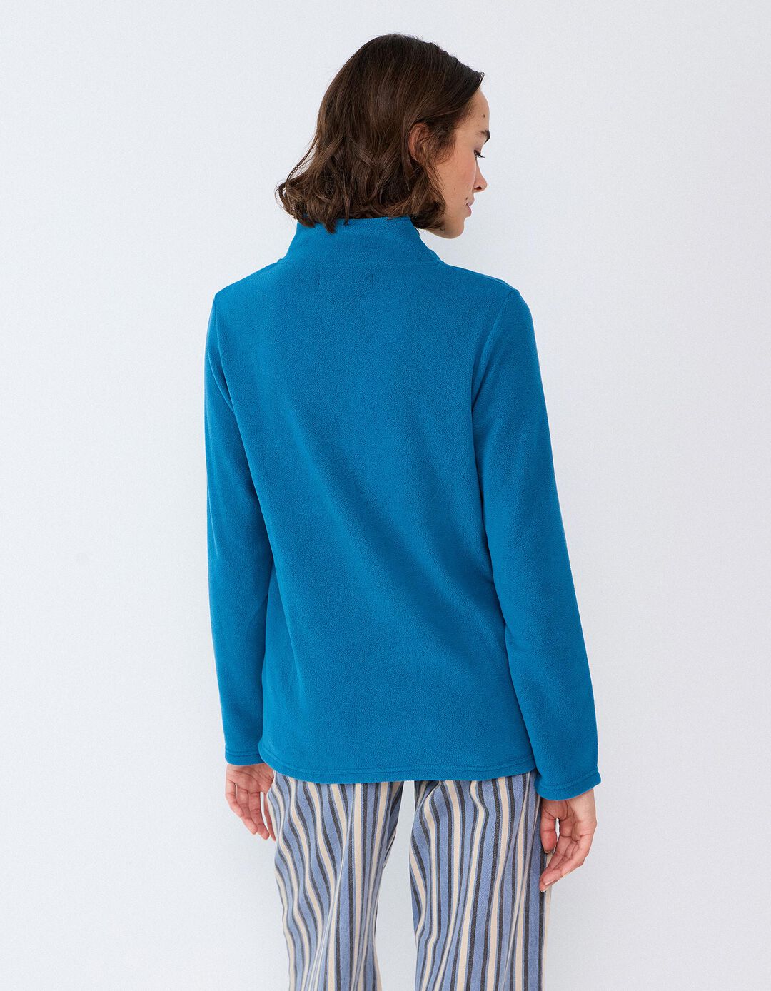Casaco Polar, Mulher, Azul