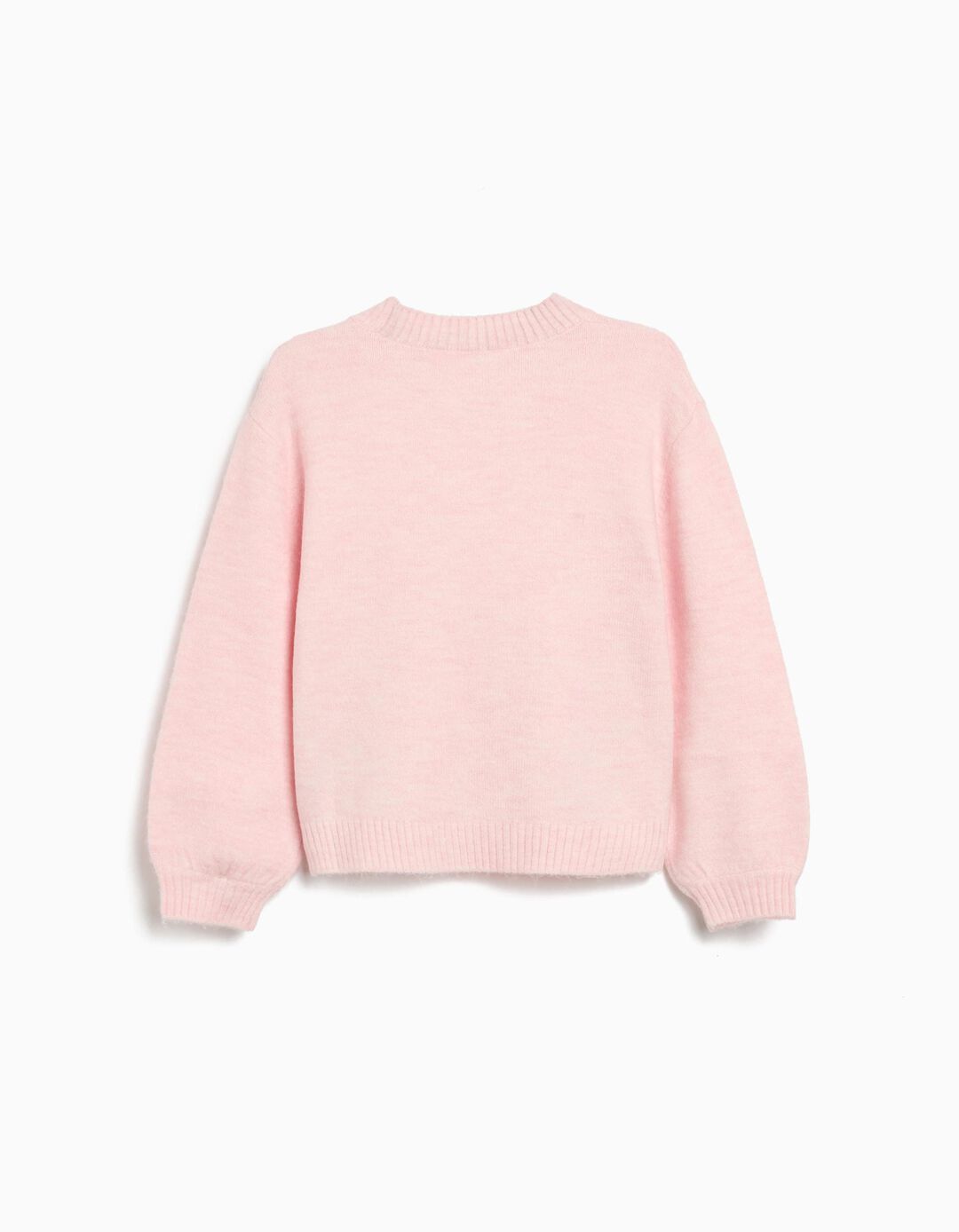 Camisola de Malha, Menina, Rosa