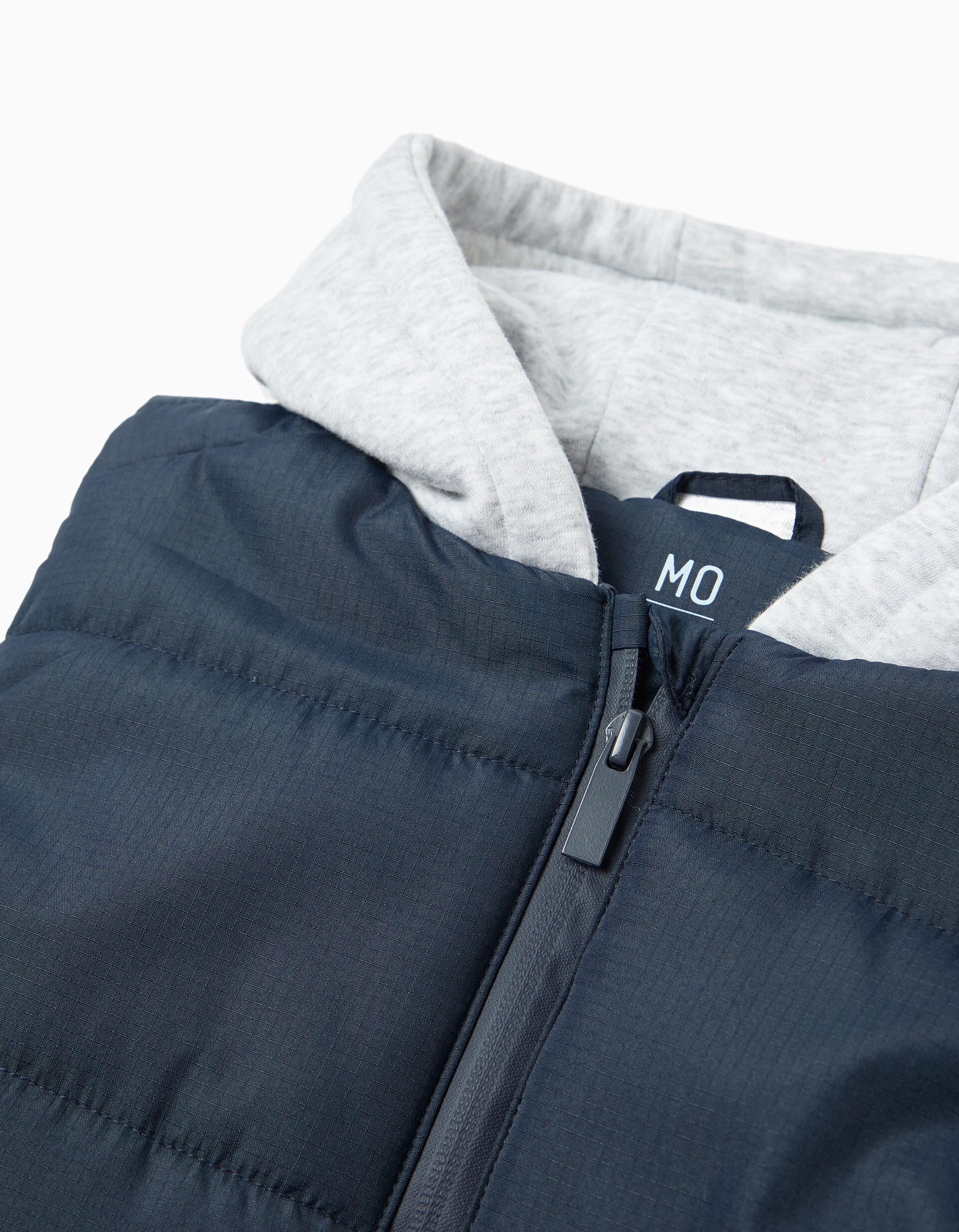 Comprar Online Colete com Capuz, Menino, Azul Escuro