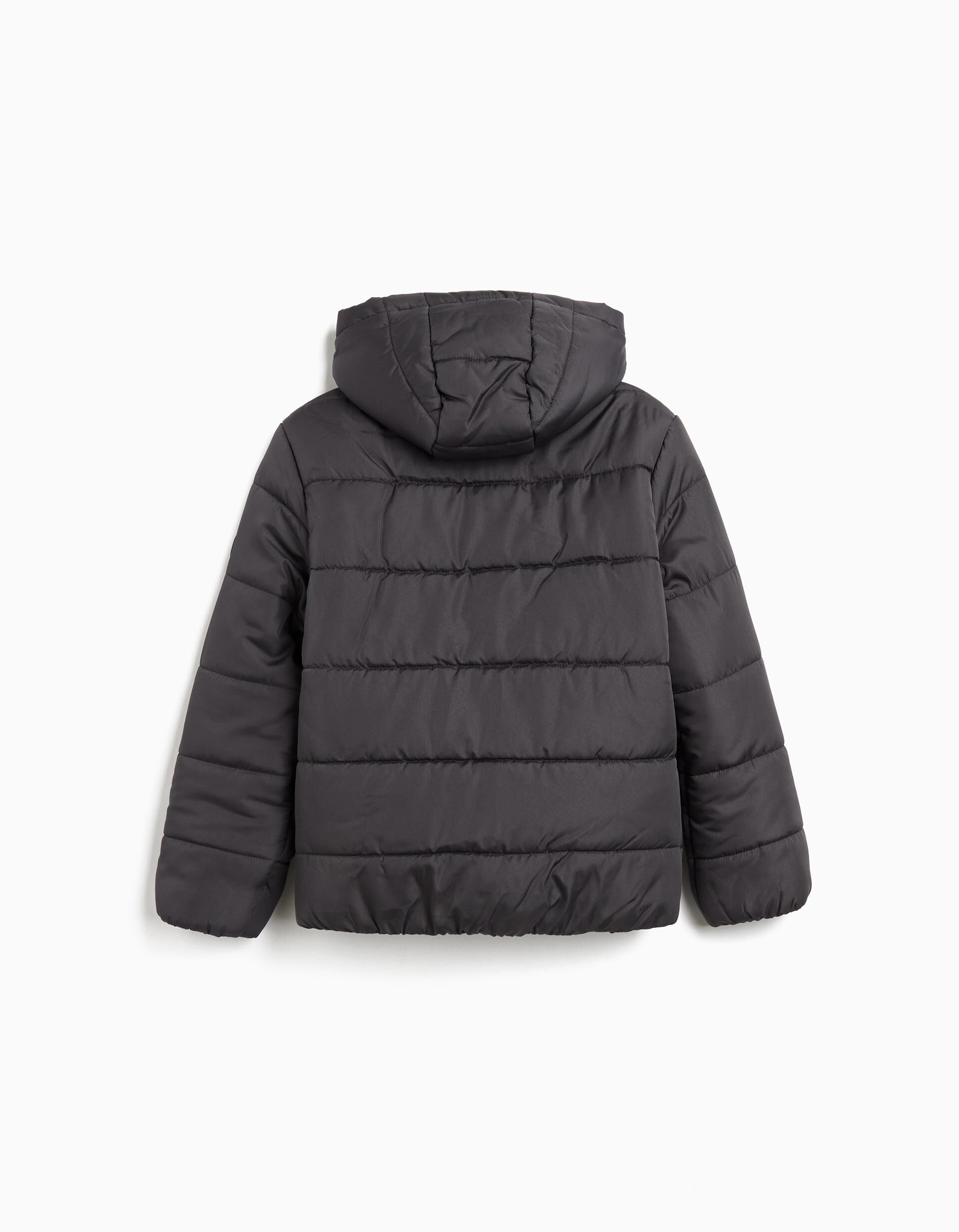 Comprar Online Casaco Acolchoado com Capuz, Menino, Cinzento Escuro