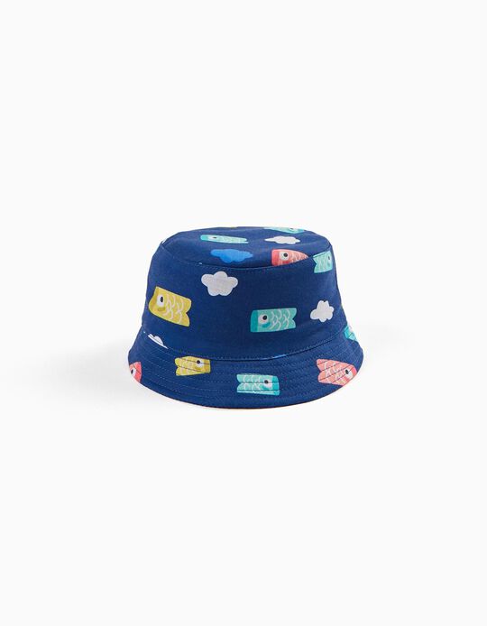 Hat for Baby Boys 'Fish', Blue