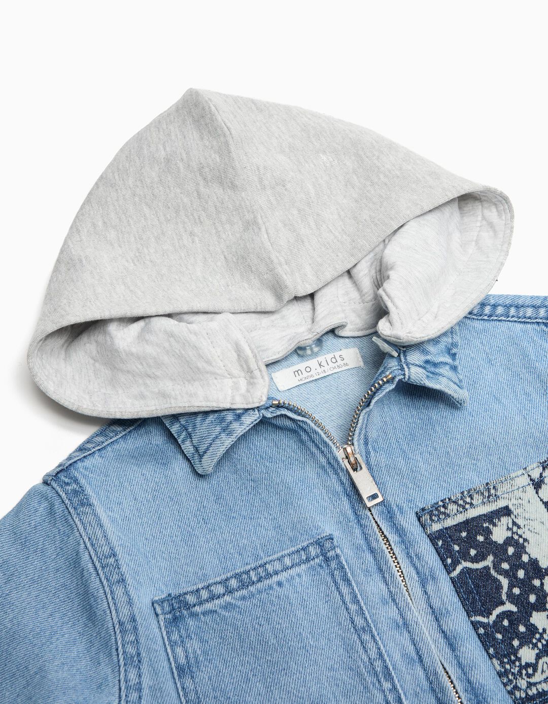 Sobrecamisa Denim, Menino, Azul Claro 