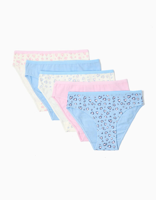 Comprar Online Pack 5 Cuecas, Menina, Multicor